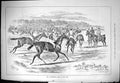 Old Sporting Dramatic News 1883 Cesarewitch Horse Racing Jockeys Spor Victorian