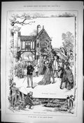 Old Sporting Dramatic News 1883 In The Ranks Adelphi Theatre Dingley Victorian
