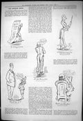 Old Sporting Dramatic News 1883 Captious Critic Theatre Programme Rob Victorian