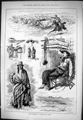 Old 1883 Cattle Ranching Canada Mexican Saddle Peigan Indians Cowboy Victorian