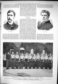 Old 1883 Peirce Dix Elton Tug War Eastney Murphy Johns Williams Carey Victorian