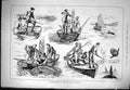 Old Sporting Dramatic News 1883 Sun Fish Shooting Ireland Fishermen A Victorian