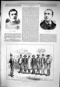 Old Sporting Dramatic News 1883 Mosforth Garden Training Militia Maur Victorian