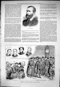 Old 1883 O'Donnovan Weston 5000 Miles Walking Tour Francis Byng Cano Victorian