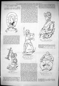Old Sporting Dramatic News 1883 Captious Critic Theatre Robbery Flora Victorian