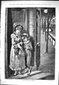 Old Sporting Dramatic News 1883 Pit Door Early Arrivals Little Boy Gi Victorian