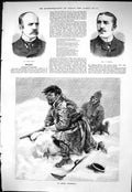 Old Sporting Dramatic News 1883 Alfred Bishop Bartram Arctic Sportsma Victorian