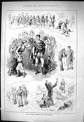 Old Sporting Dramatic News 1883 Scenes Claudian Theatre Prologue Acto Victorian