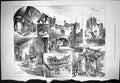 Antique Print 1884 Islington Clerkenwell Angel Inn Canonbury Tower John'S G