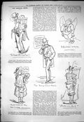 Old Sporting Dramatic News 1884 Captious Critic Theatre Masher Joe Mi Victorian