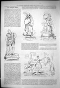 Old Sporting Dramatic News 1884 Captious Critic Theatre Cameron Hercu Victorian