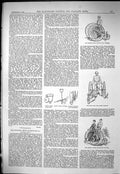 Old Sporting Dramatic News 1884 Stanley Show Bicycles Brown Mail Tric Victorian