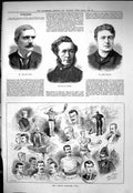 Old James Laren Hullah Nicholls 1884 Isledon Harriers Fete Bett Hobda Victorian
