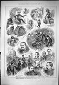 Old 1884 Chelsea Barracks Theatre Corkran Higginson Lord Lovell Princ Victorian
