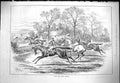 Old Sporting Dramatic News 1884 Horse Racing Sport Gone Wrong Course Victorian