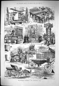 Old 1884 Sportsman Exhibition Agricultural Hall Holland Chamberlin La Victorian