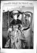 Old Sporting Dramatic News 1883 Welcome Guest Christmas Carriage Tayl Victorian
