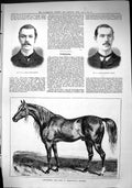 Old Copenhagen Duke Wellington Horse 1884 Curry Oxford Stroke Pitman Victorian