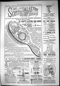 Old Print 1884 Scotts Electric Hair Brush Cording Hillman Herbert Cooper 19th