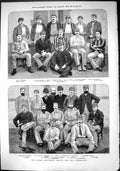 Old Oxford University Cricket Australia Kemp Webb Murdoch Alexander B