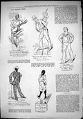 Old Sporting Dramatic News 1884 Captious Critic Frank Mcnish Theatre Victorian
