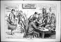 Old Sporting Dramatic News 1884 Fishing Weighing Catch Anglers Percy Victorian