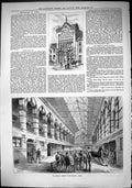 Old Sporting Dramatic News 1884 Walkers Horse Carriage Repository Sta Victorian