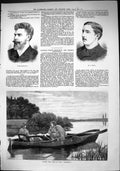 Old Sporting Dramatic News 1884 Signor Mierzwinski Shuter River Boat Victorian
