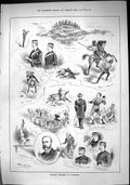 Old 1884 Military Athletics Aldershot Alison Fox Gleaner Sandhurst Ca Victorian