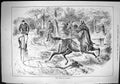 Old Sporting Dramatic News 1884 Afraid Horse Men Bicycles Sport Sketc Victorian