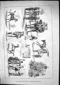 Old Sporting Dramatic News 1884 Travelling Circus Ireland Camel Arabi Victorian