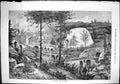 Old Sporting Dramatic News 1884 Mountain Pass Saxony Trees Building A Victorian