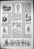 Old Sporting Dramatic News 1884 Captious Critic Tricyclists Brighton Victorian