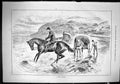 Antique Old Print 1884 Timid Bather Horse Beach Seaside Seaweed Cart Swain 19th