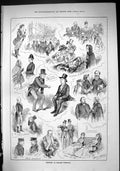 Old Sketches Madame Tussauds Wax Models Coutts Burke Hare 1884 Swain Victorian