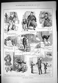 Old 1884 Illustrations Shakespeare Othello Macbeth Merchant Venice He Victorian