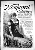 Old 1884 Advertisement Nonpareil Velveteen Fuller Taylor Fast Woven P Victorian