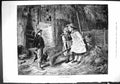 Old 1884 No Dogs Admitted Children Farmyard Barn Animals Little Boy G Victorian