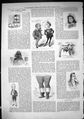 Old Print 1884 Captious Critic Just In Time Theatre Robert Soutar Alfred 19th