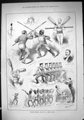 Old 1884 London Athletic Club St. James'S Mello Rogers Cudby Scots Gu Victorian
