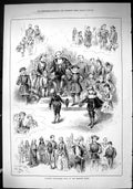 Old 1885 Juvenile Children Fancy Dress Ball Mansion House Costumes Lo Victorian