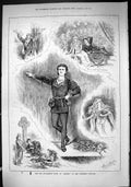 Antique Print 1885 Hundredth Night Hamlet Princess'S Theatre London Actors 19th