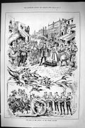 Old Sporting Dramatic News 1885 Lady Locket Empire Theatre Pages Chor Victorian