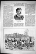Old Sporting Dramatic News 1885 Maurice Barrymore Nicosia Harriers Hu Victorian