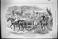 Old Sporting Dramatic News 1885 Last Day Hunting Season Horses Huntsm Victorian