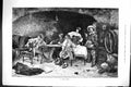 Old Sporting Dramatic News 1885 Fine Art Card Party Men Fancy Dress C Victorian