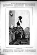Old Sporting Dramatic News 1885 Young Girl After Masquerade House Clo Victorian