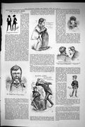 Old Sporting Dramatic News 1885 Captious Critic Capper Drinkwater Ste Victorian
