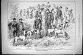 Old 1885 Hunting Field Trials Chesterfield Dogs Beta Duke Wellington Victorian