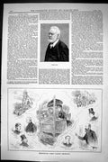 Old 1885 Victor Hugo Metropolitan Gardens Sprigg Clarke Lysons Thomps Victorian